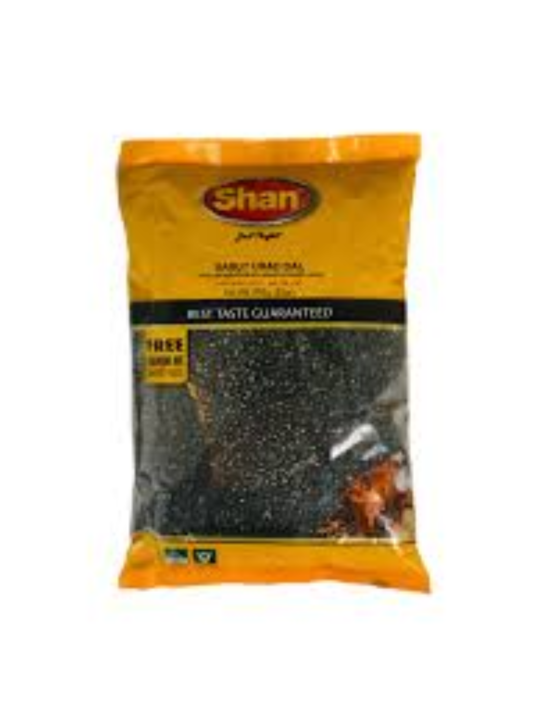 SHAN SABUT URAD DAL(WHOLE)1KG+SEASONING